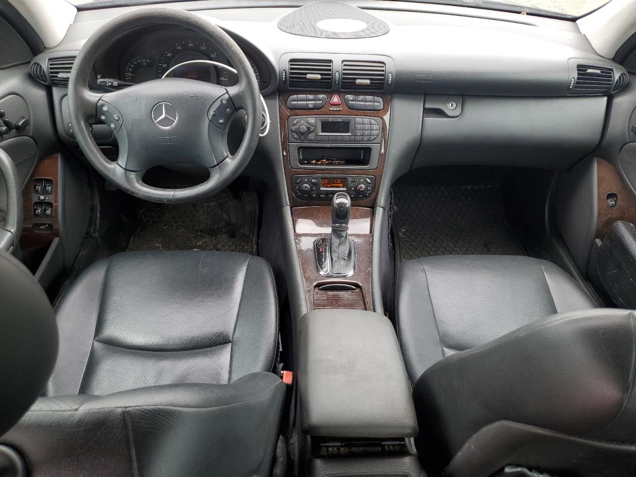 2004 Mercedes-benz C 320 Черный vin: WDBRF64J24F454036