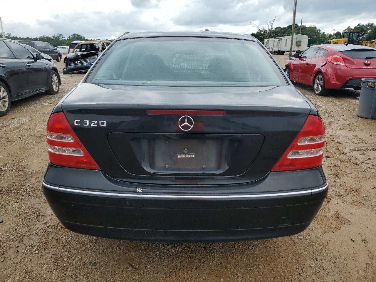 2004 Mercedes-benz C 320 Черный vin: WDBRF64J24F454036
