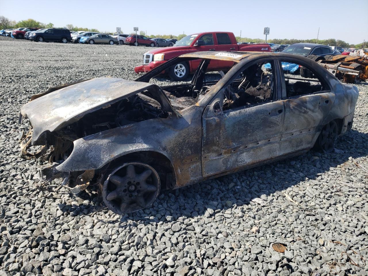 2001 Mercedes-benz C 320 Burn vin: WDBRF64J31F016637