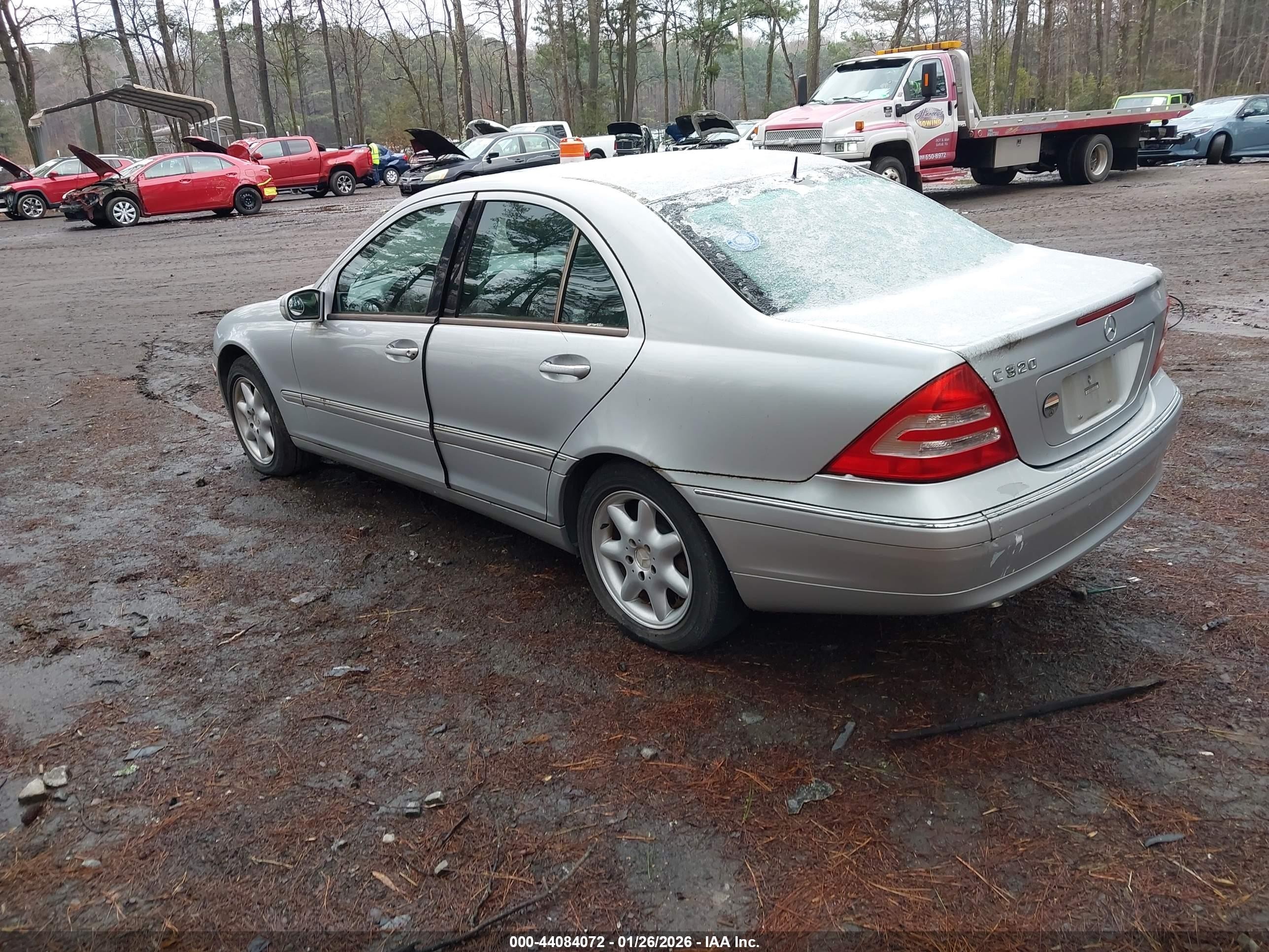 2001 Mercedes-benz C 320   Silver vin: WDBRF64J31F035348
