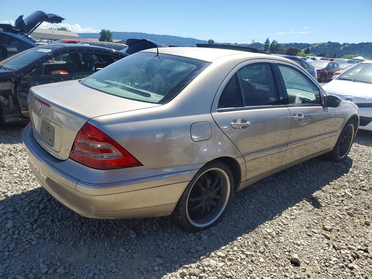 2001 Mercedes-benz C 320 Tan vin: WDBRF64J31F050044