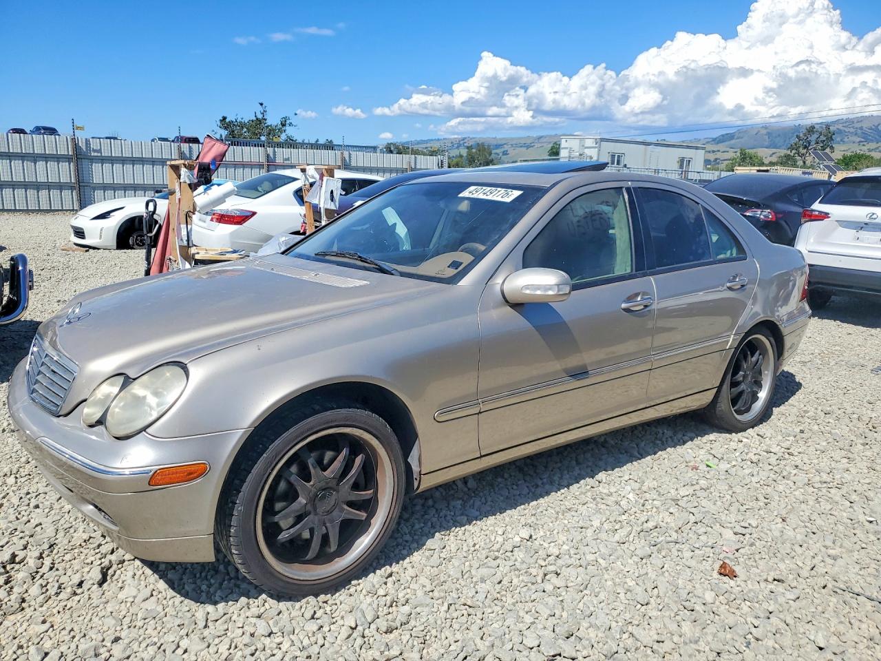 2001 Mercedes-benz C 320 Tan vin: WDBRF64J31F050044
