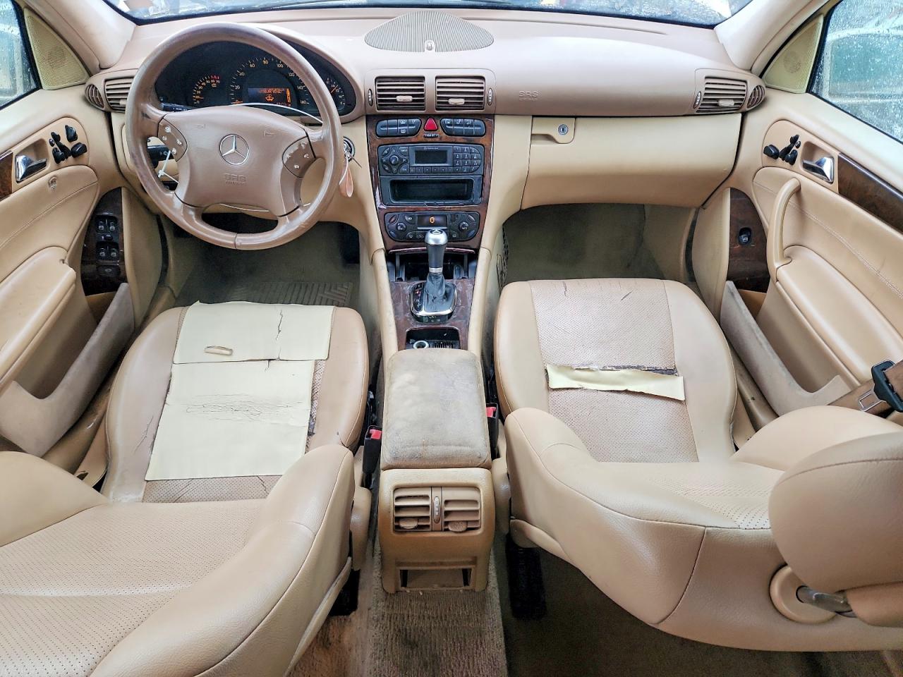 2001 Mercedes-benz C 320 Tan vin: WDBRF64J31F050044