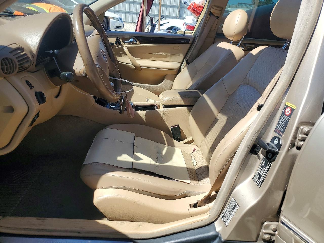2001 Mercedes-benz C 320 Tan vin: WDBRF64J31F050044