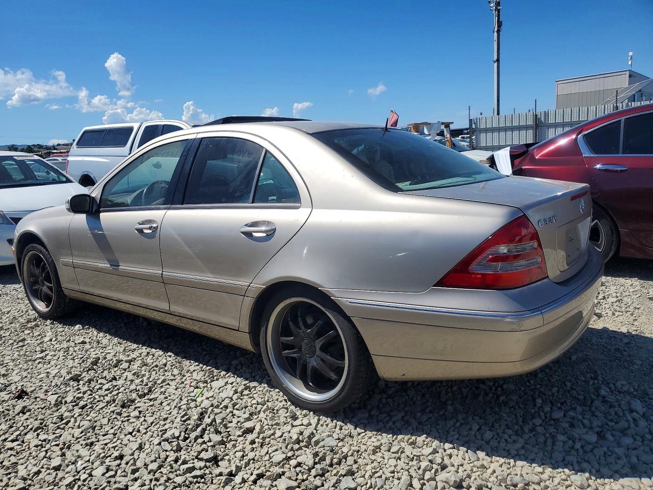 2001 Mercedes-benz C 320 Tan vin: WDBRF64J31F050044