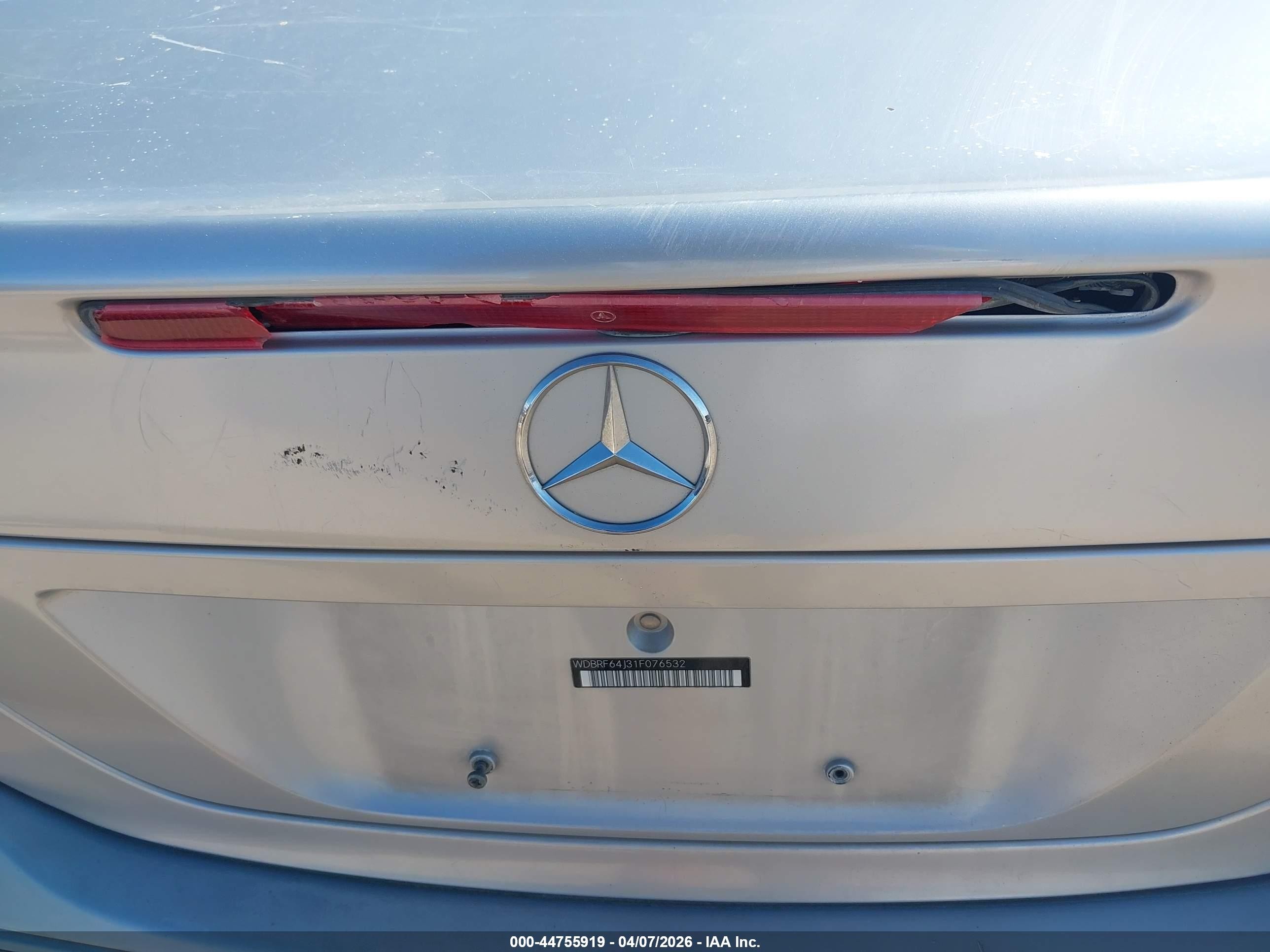 2001 Mercedes-benz C 320   Silver vin: WDBRF64J31F076532