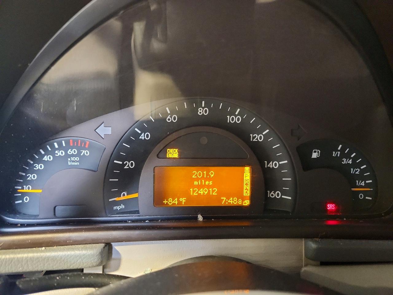 2001 Mercedes-benz C 320 Silver vin: WDBRF64J31F086025