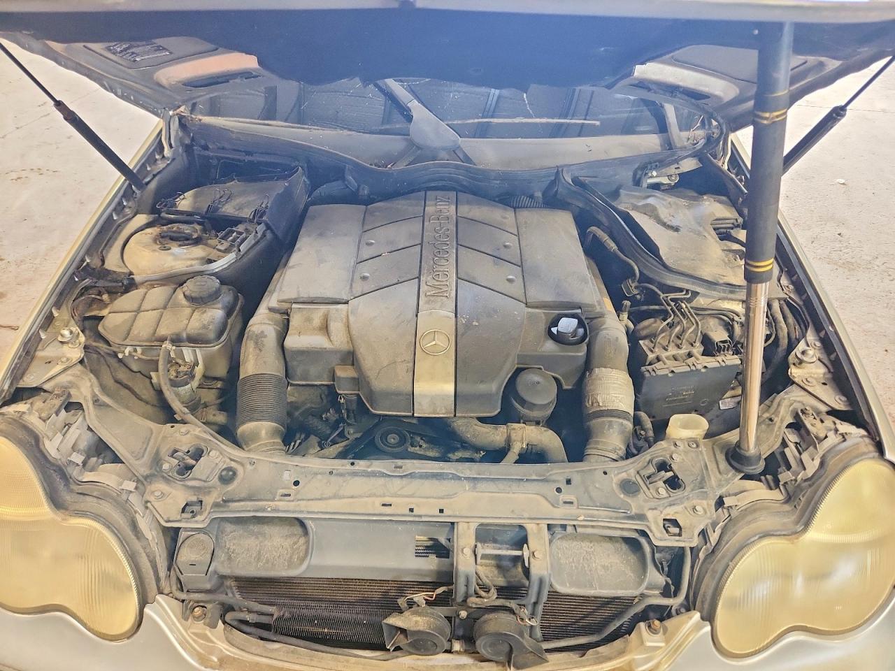 2001 Mercedes-benz C 320 Silver vin: WDBRF64J31F086025
