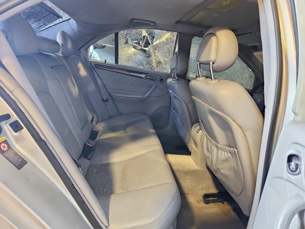 2001 Mercedes-benz C 320 Silver vin: WDBRF64J31F086025