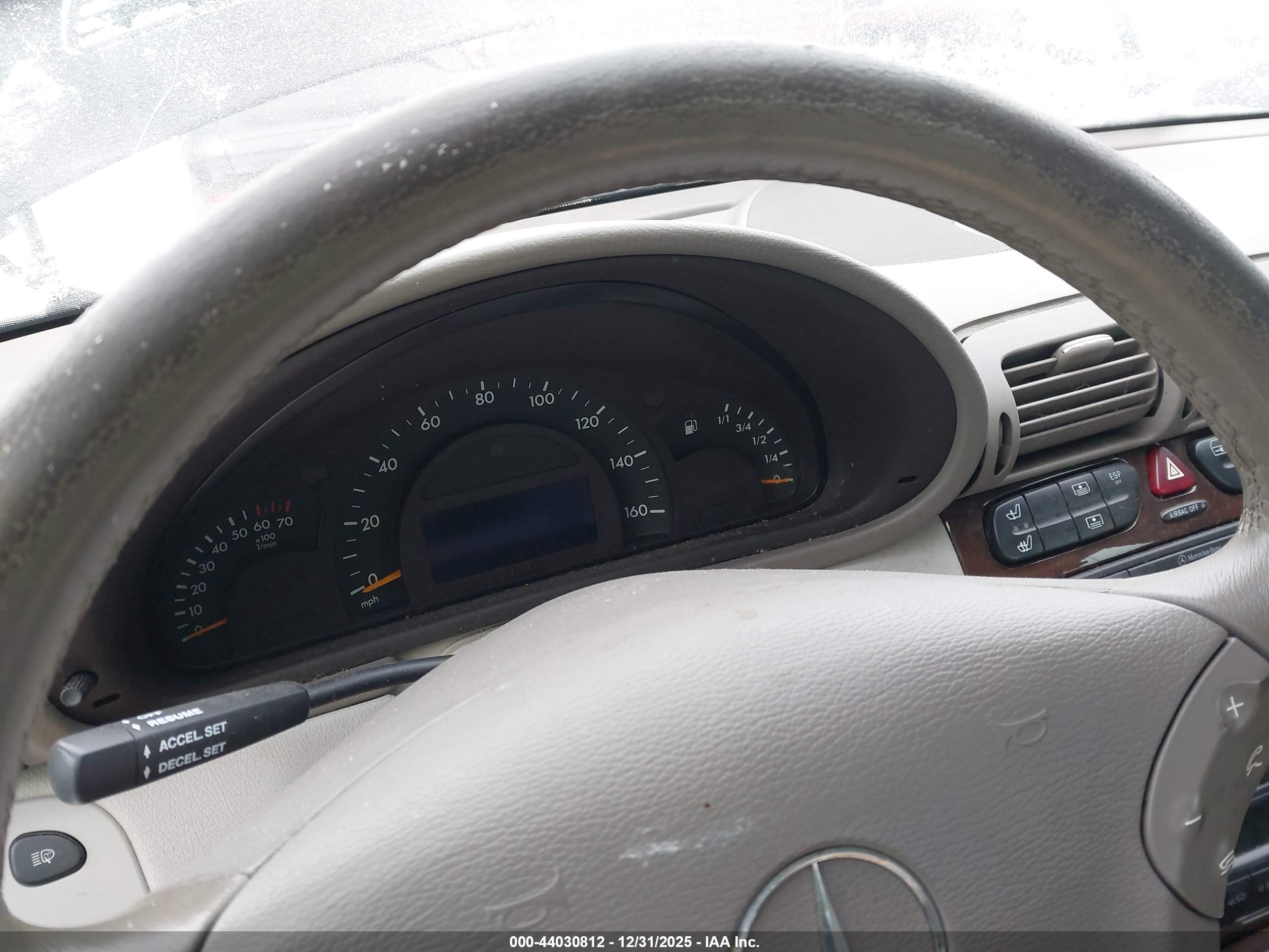 2001 Mercedes-benz C 320   Black vin: WDBRF64J31F127320