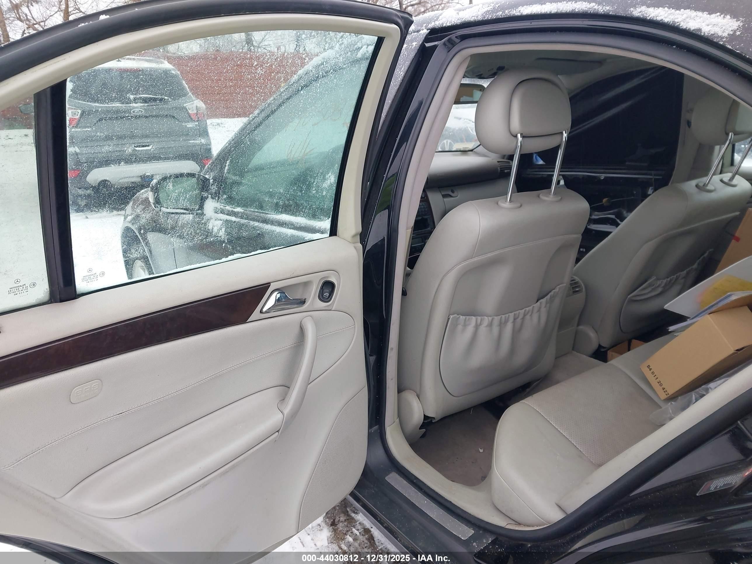 2001 Mercedes-benz C 320   Black vin: WDBRF64J31F127320