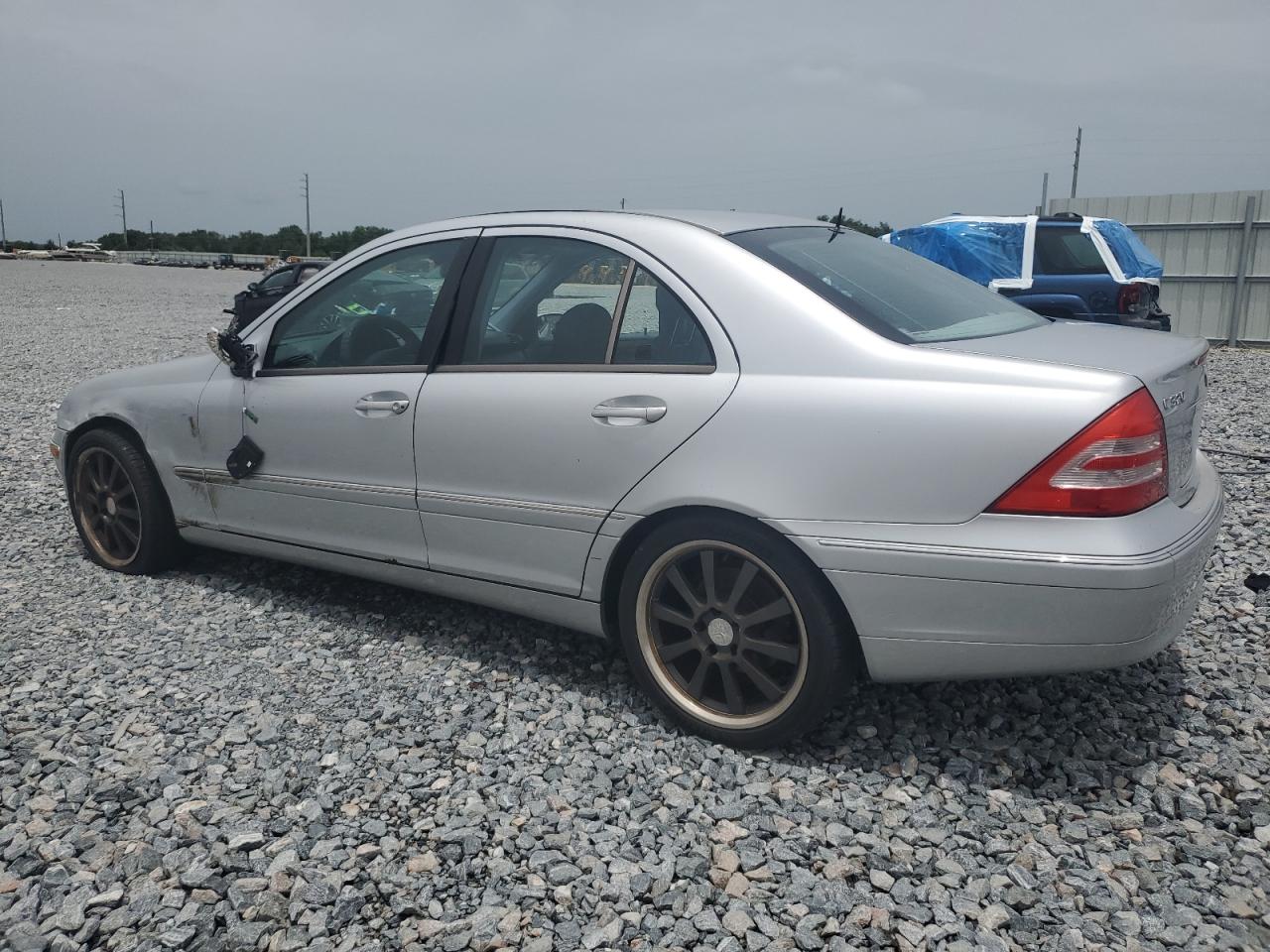 2003 Mercedes-benz C 320 Silver vin: WDBRF64J33E011432