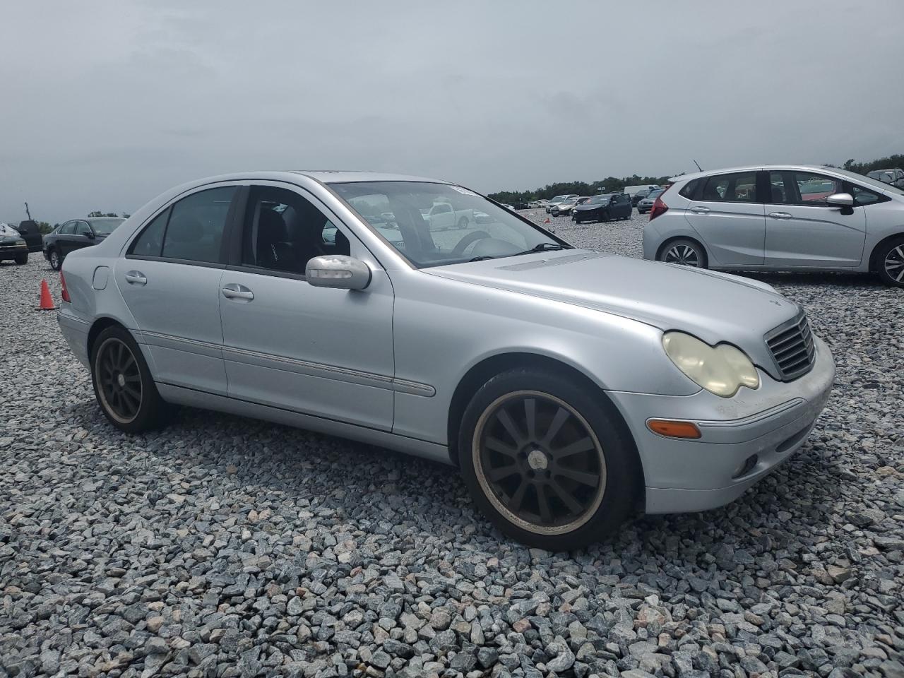 2003 Mercedes-benz C 320 Silver vin: WDBRF64J33E011432
