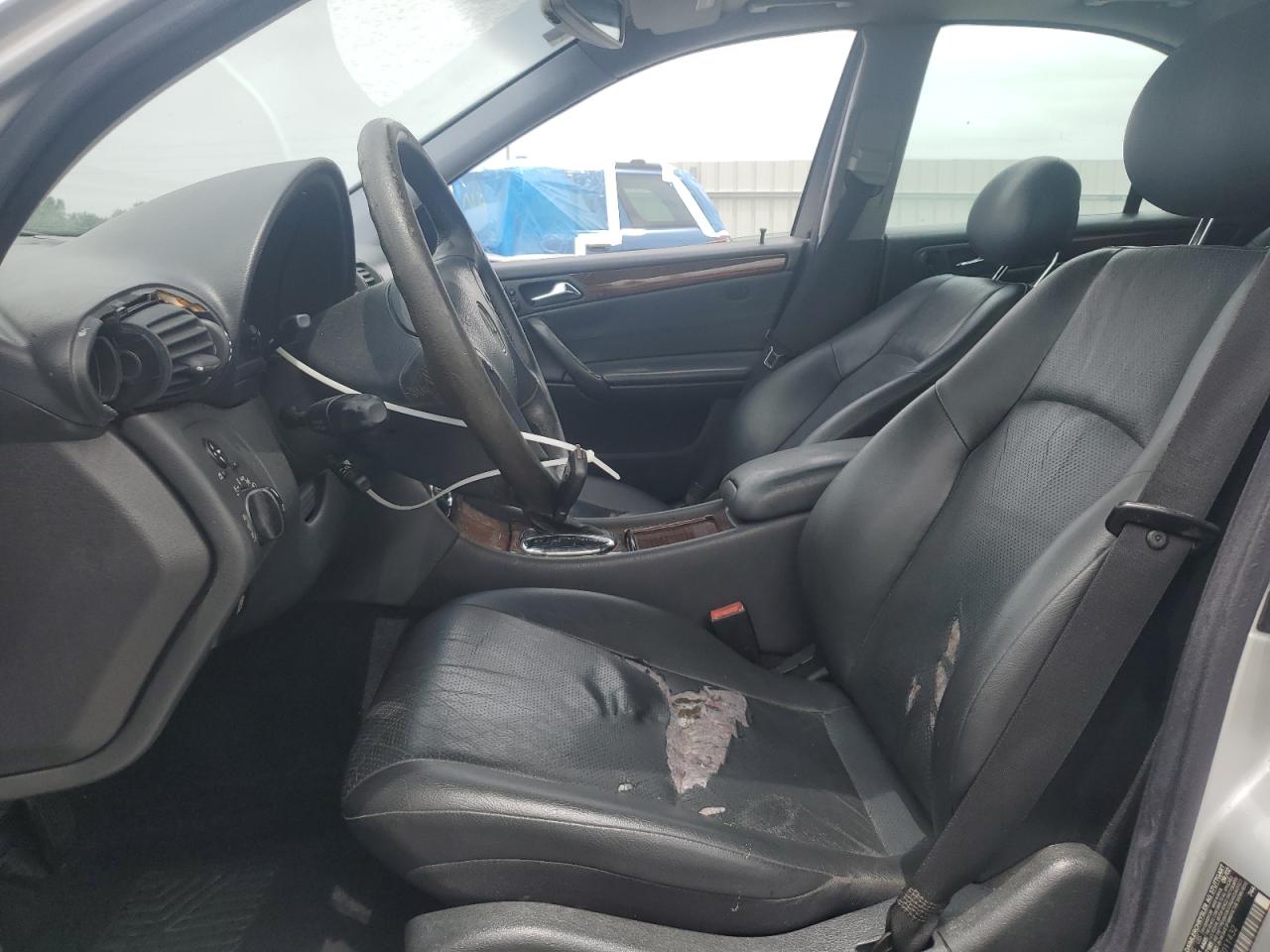 2003 Mercedes-benz C 320 Silver vin: WDBRF64J33E011432