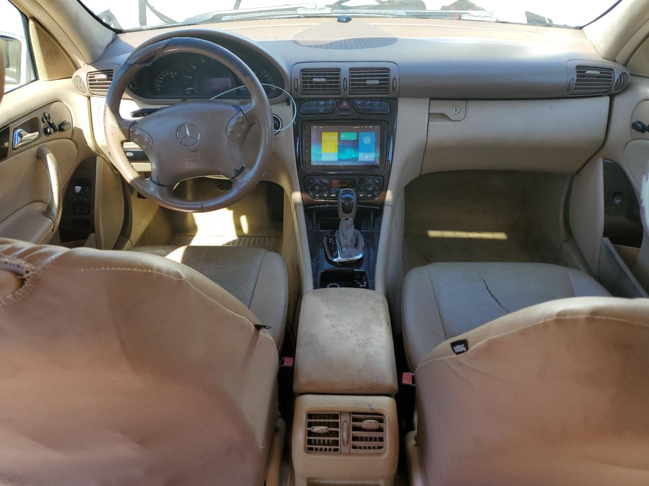 2004 Mercedes-benz C 320 Tan vin: WDBRF64J34F462758
