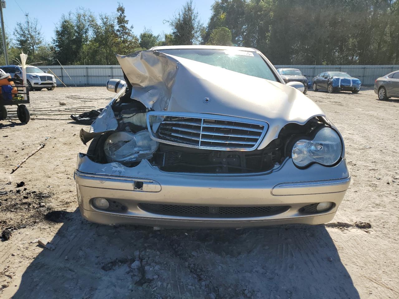 2004 Mercedes-benz C 320 Tan vin: WDBRF64J34F462758