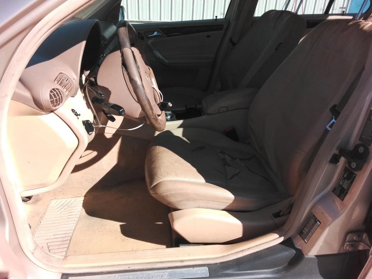 2004 Mercedes-benz C 320 Tan vin: WDBRF64J34F462758