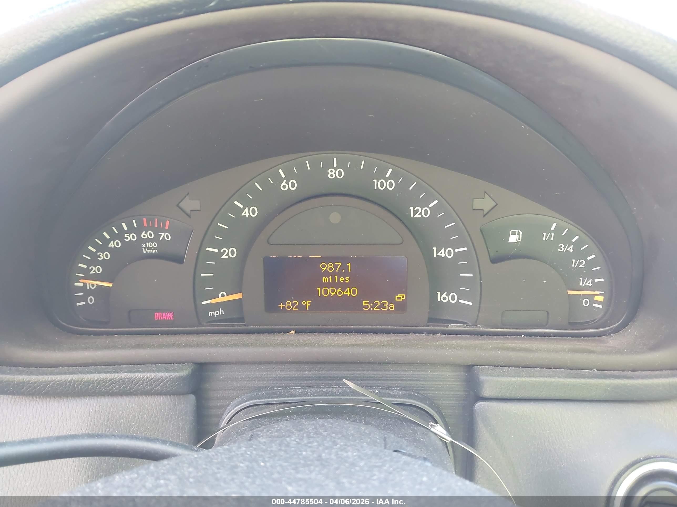 2001 Mercedes-benz C 320   Silver vin: WDBRF64J41F022401