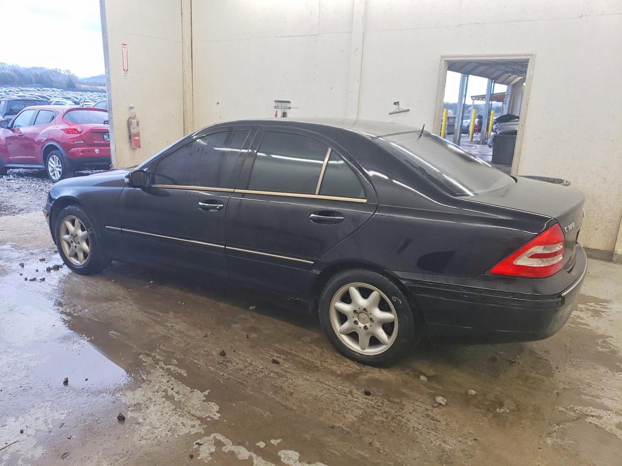 2001 Mercedes-benz C 320 Black vin: WDBRF64J41F044530