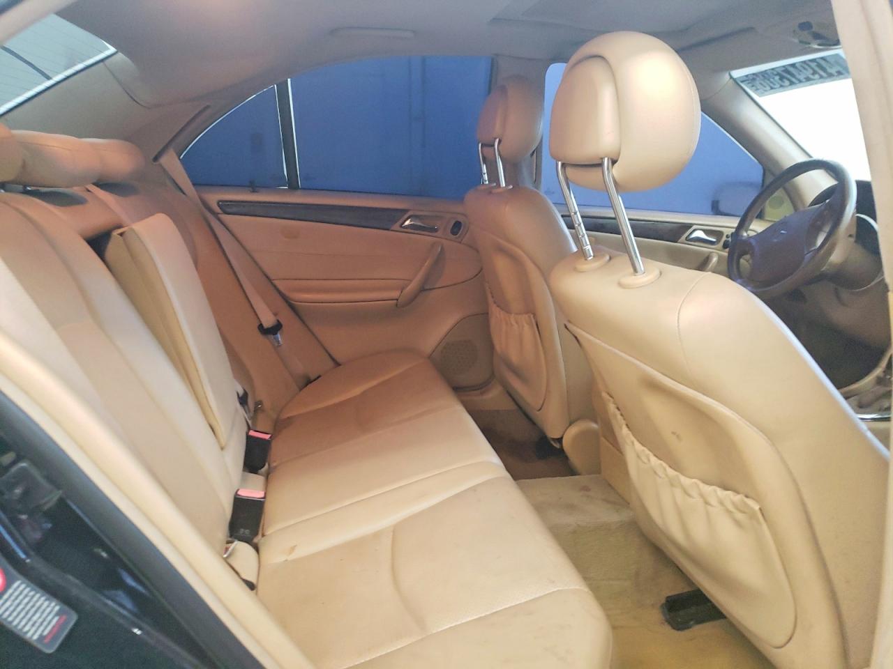 2001 Mercedes-benz C 320 Black vin: WDBRF64J41F044530
