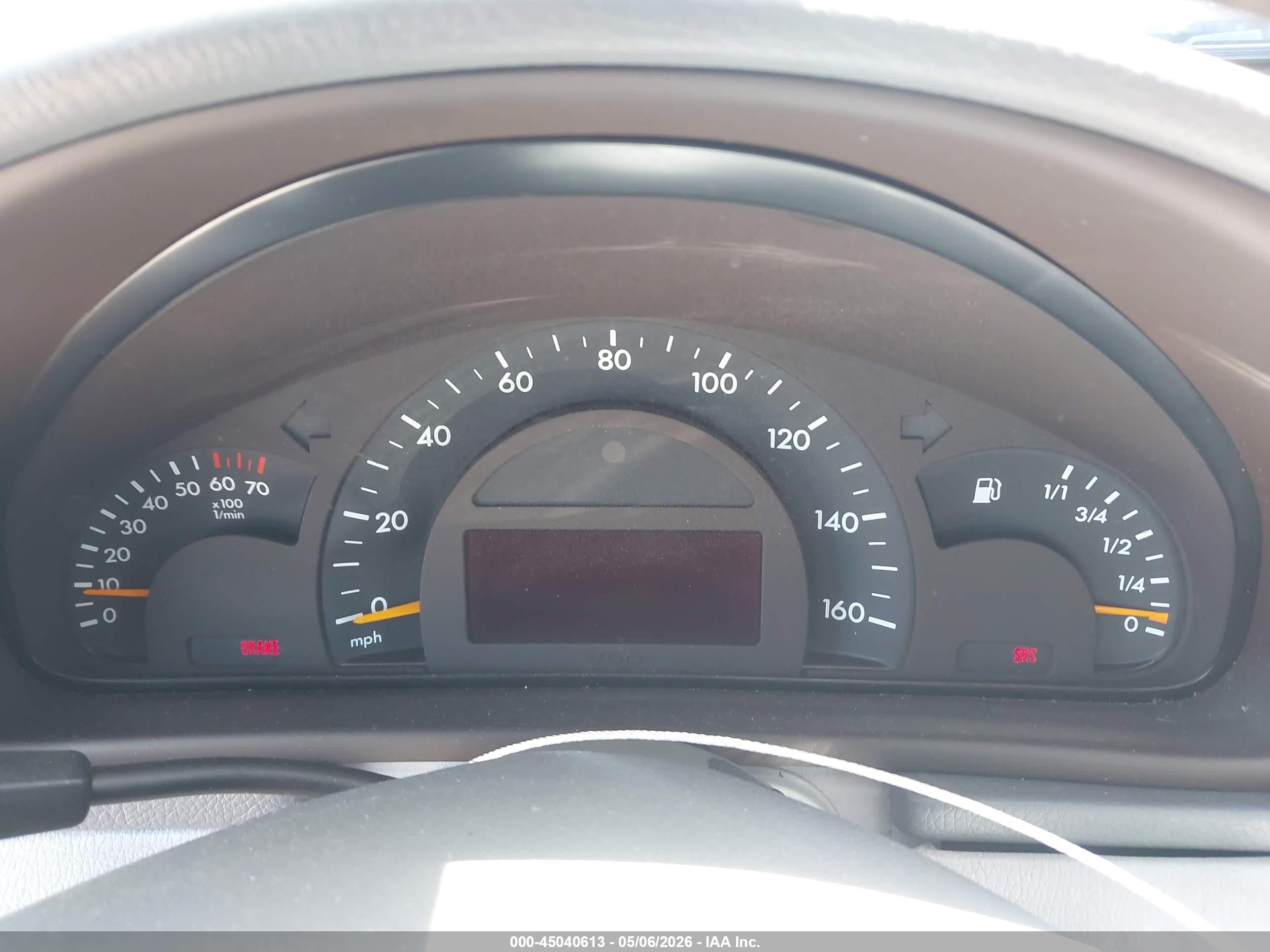 2001 Mercedes-benz C 320   Gray vin: WDBRF64J41F062283