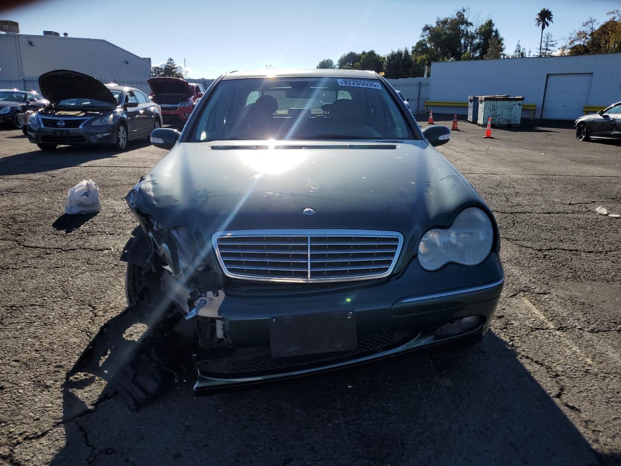 2001 Mercedes-benz C 320 Green vin: WDBRF64J41F090939