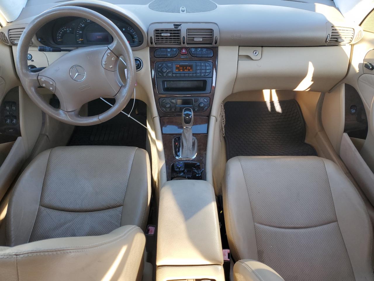 2001 Mercedes-benz C 320 Green vin: WDBRF64J41F090939