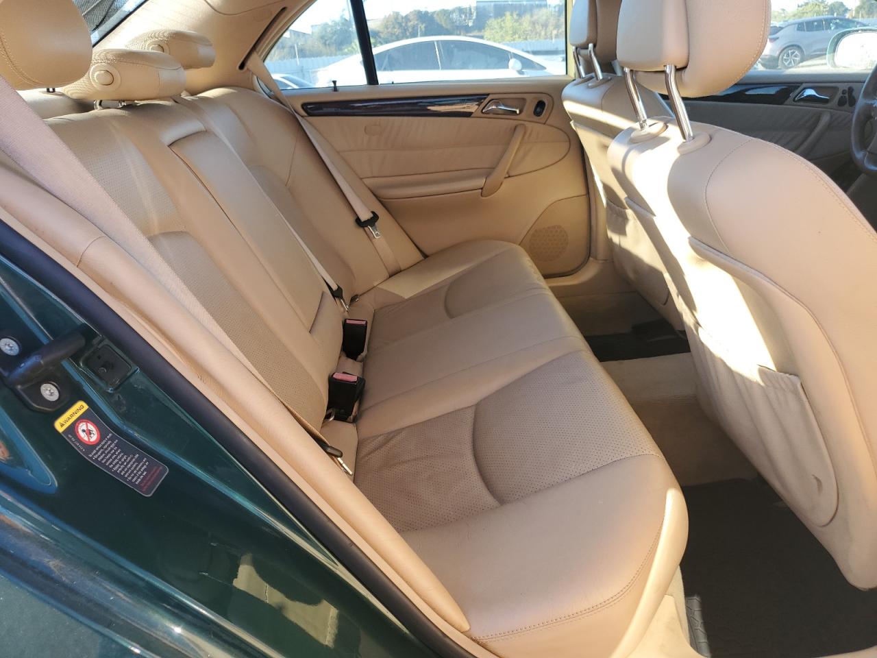 2001 Mercedes-benz C 320 Green vin: WDBRF64J41F090939