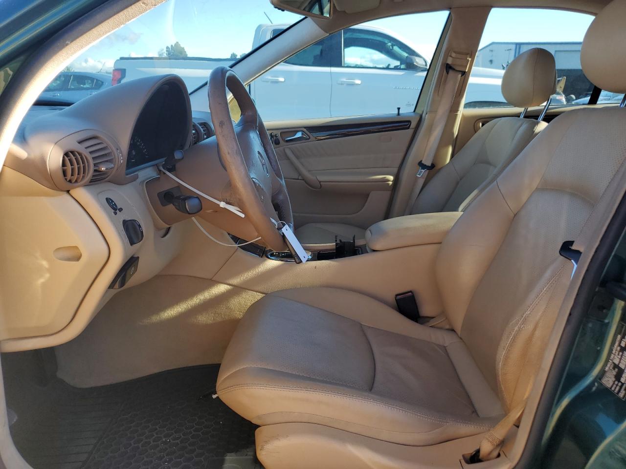 2001 Mercedes-benz C 320 Green vin: WDBRF64J41F090939