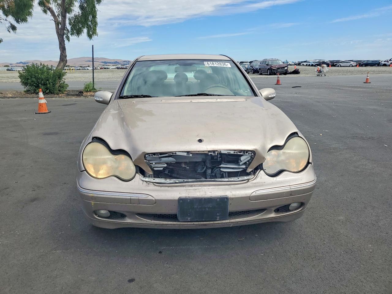 2002 Mercedes-benz C 320 Tan vin: WDBRF64J42F195241