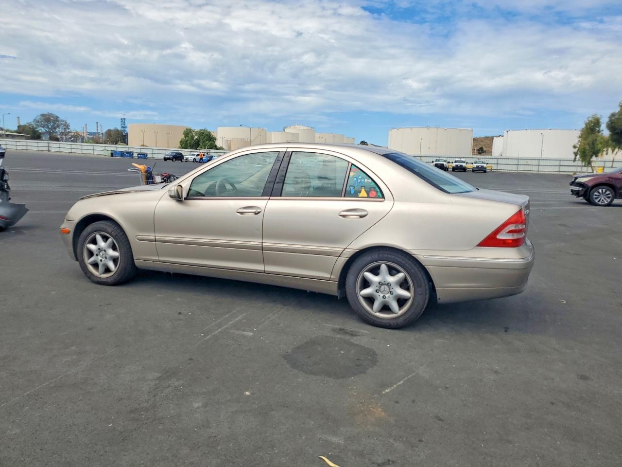 2002 Mercedes-benz C 320 Tan vin: WDBRF64J42F195241