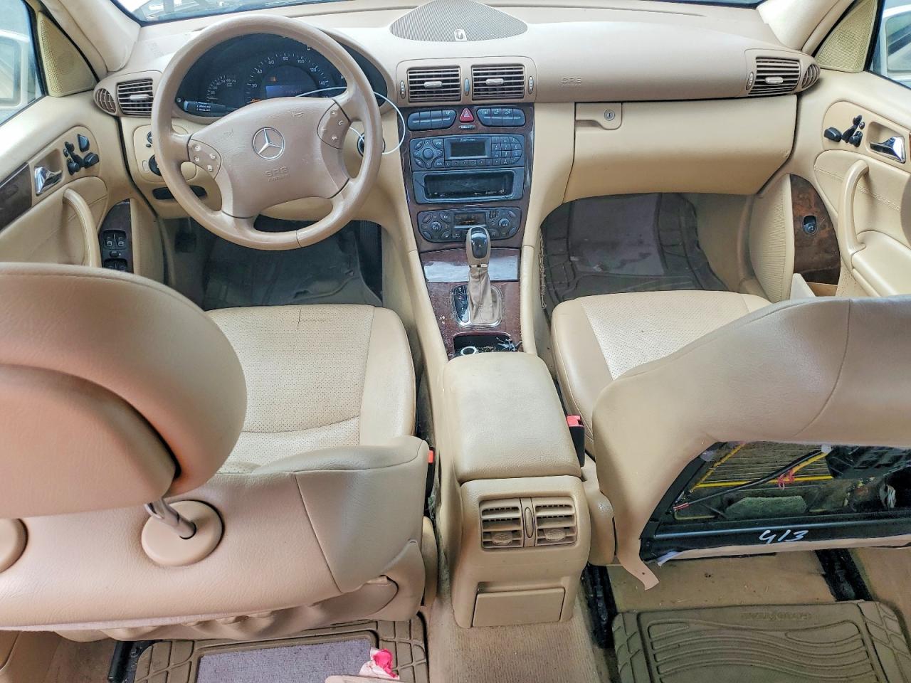 2002 Mercedes-benz C 320 Tan vin: WDBRF64J42F195241