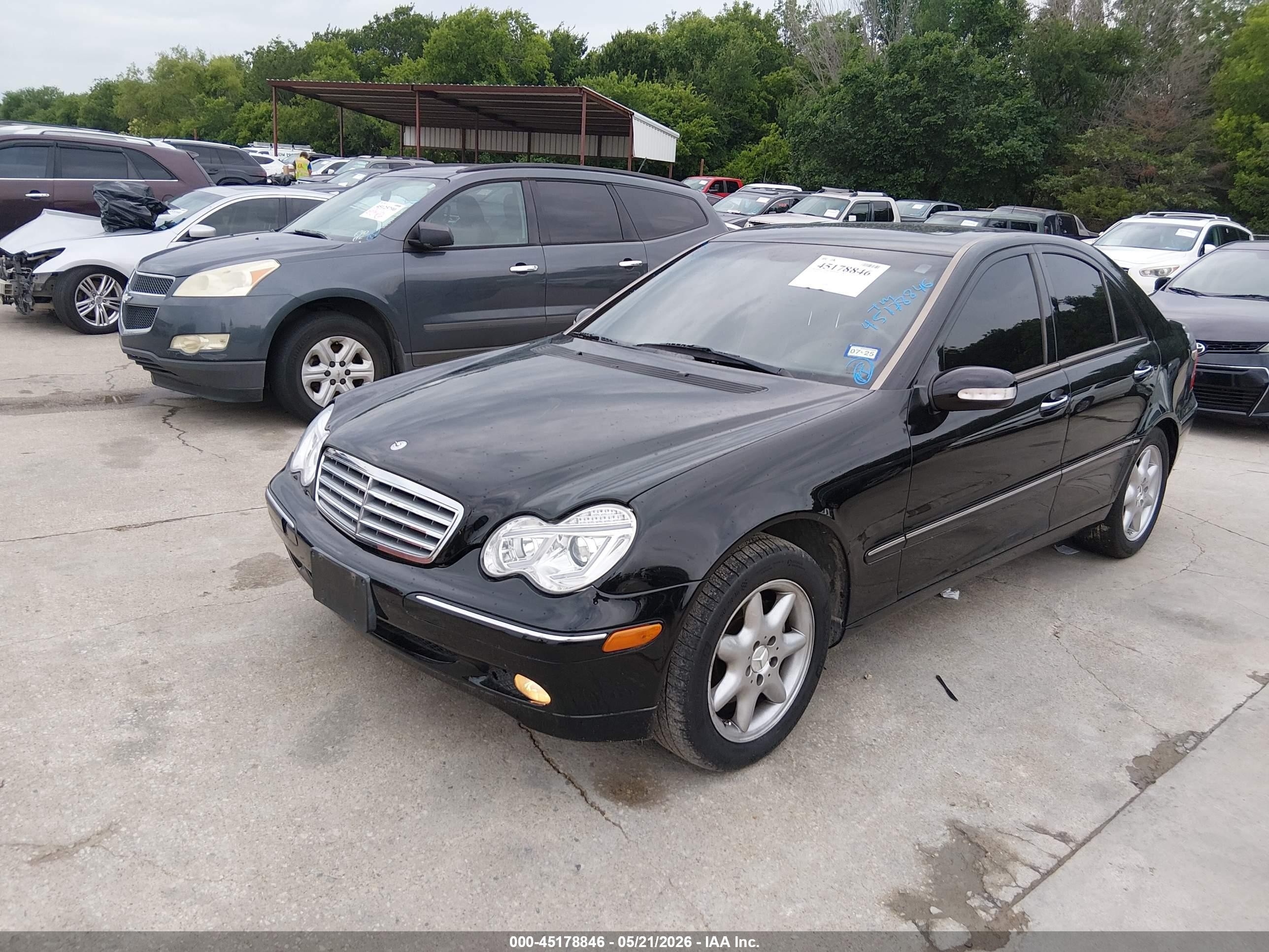 2002 Mercedes-benz C 320   Burgundy vin: WDBRF64J42F236516