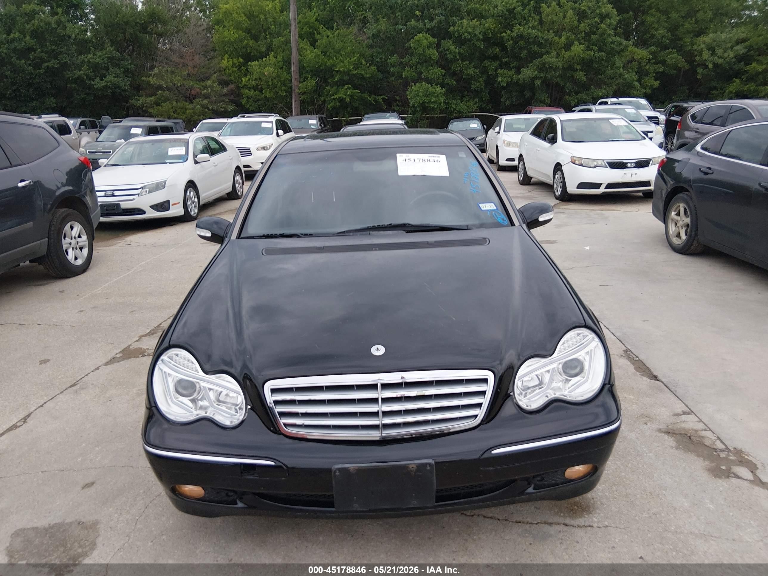 2002 Mercedes-benz C 320   Burgundy vin: WDBRF64J42F236516