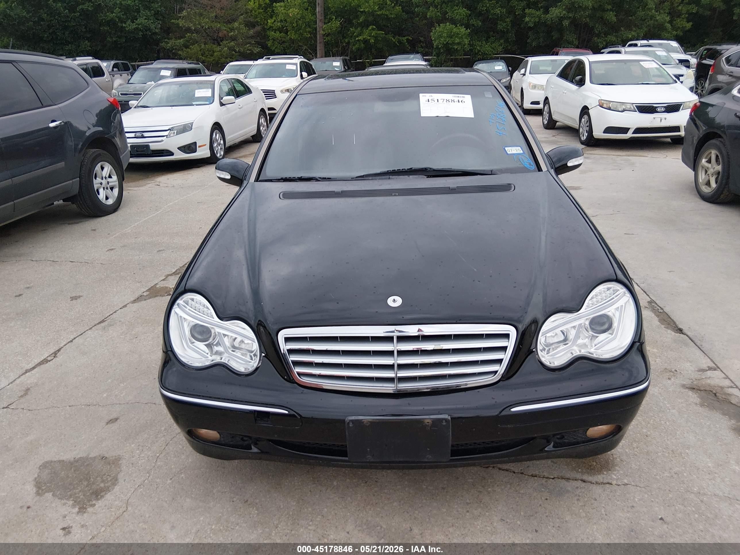 2002 Mercedes-benz C 320   Burgundy vin: WDBRF64J42F236516