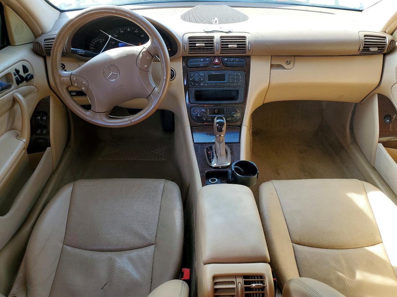2002 Mercedes-benz C 320 Белый vin: WDBRF64J42F255115