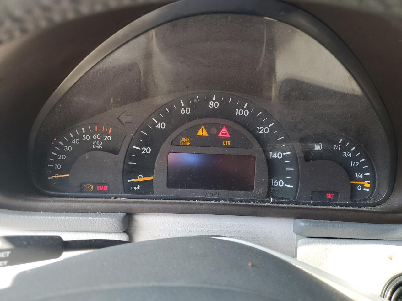2002 Mercedes-benz C 320 Silver vin: WDBRF64J42F270231