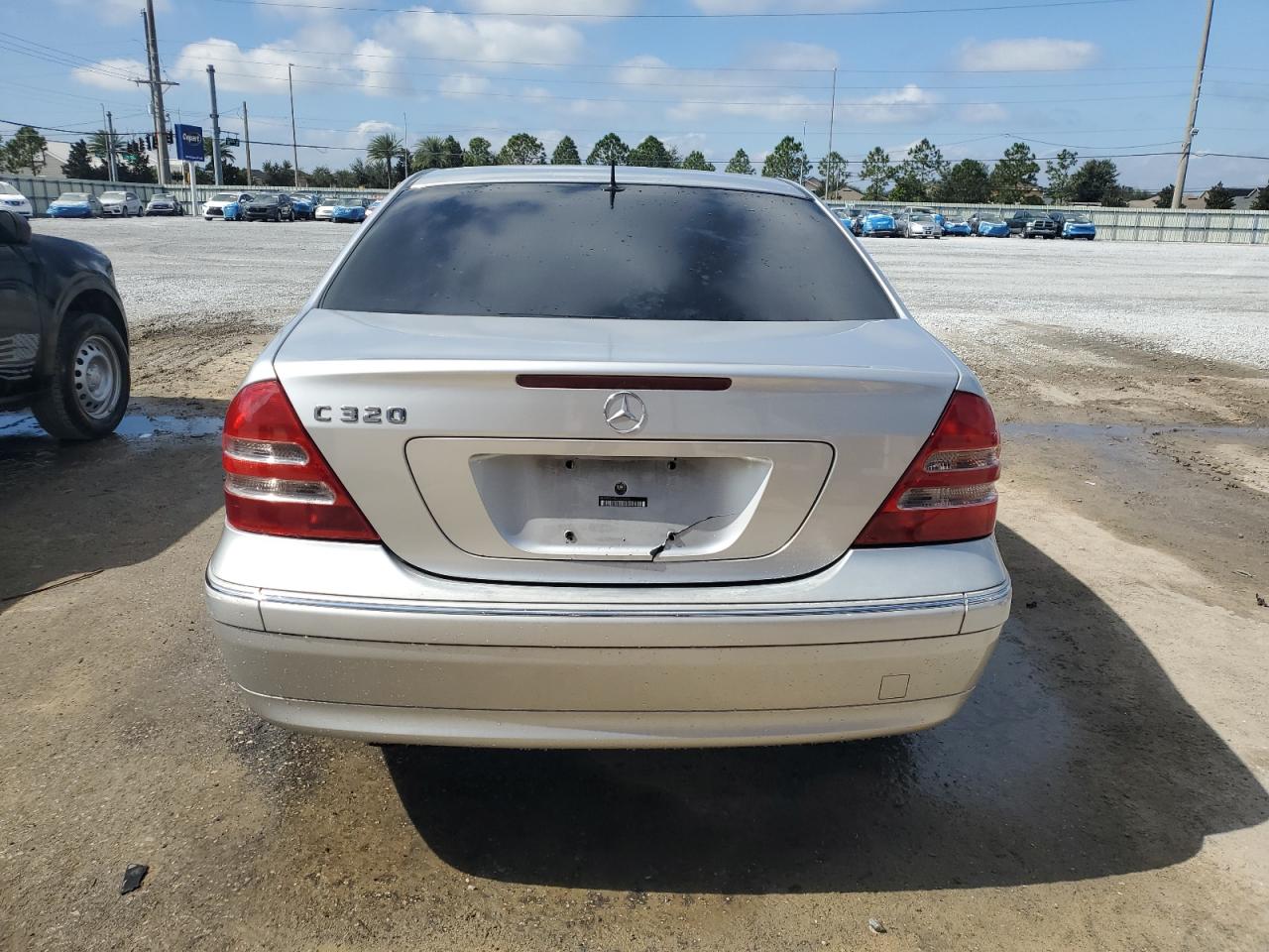 2002 Mercedes-benz C 320 Silver vin: WDBRF64J42F270231