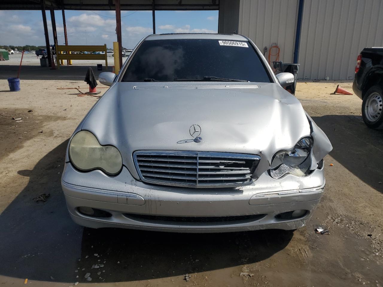 2002 Mercedes-benz C 320 Silver vin: WDBRF64J42F270231