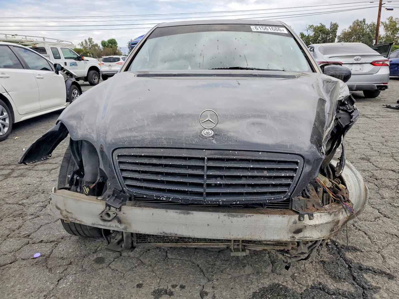 2003 Mercedes-benz C 320 Black vin: WDBRF64J43F363963