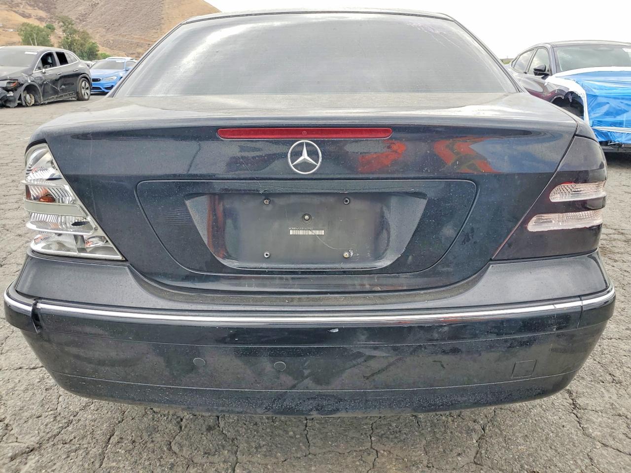2003 Mercedes-benz C 320 Black vin: WDBRF64J43F363963