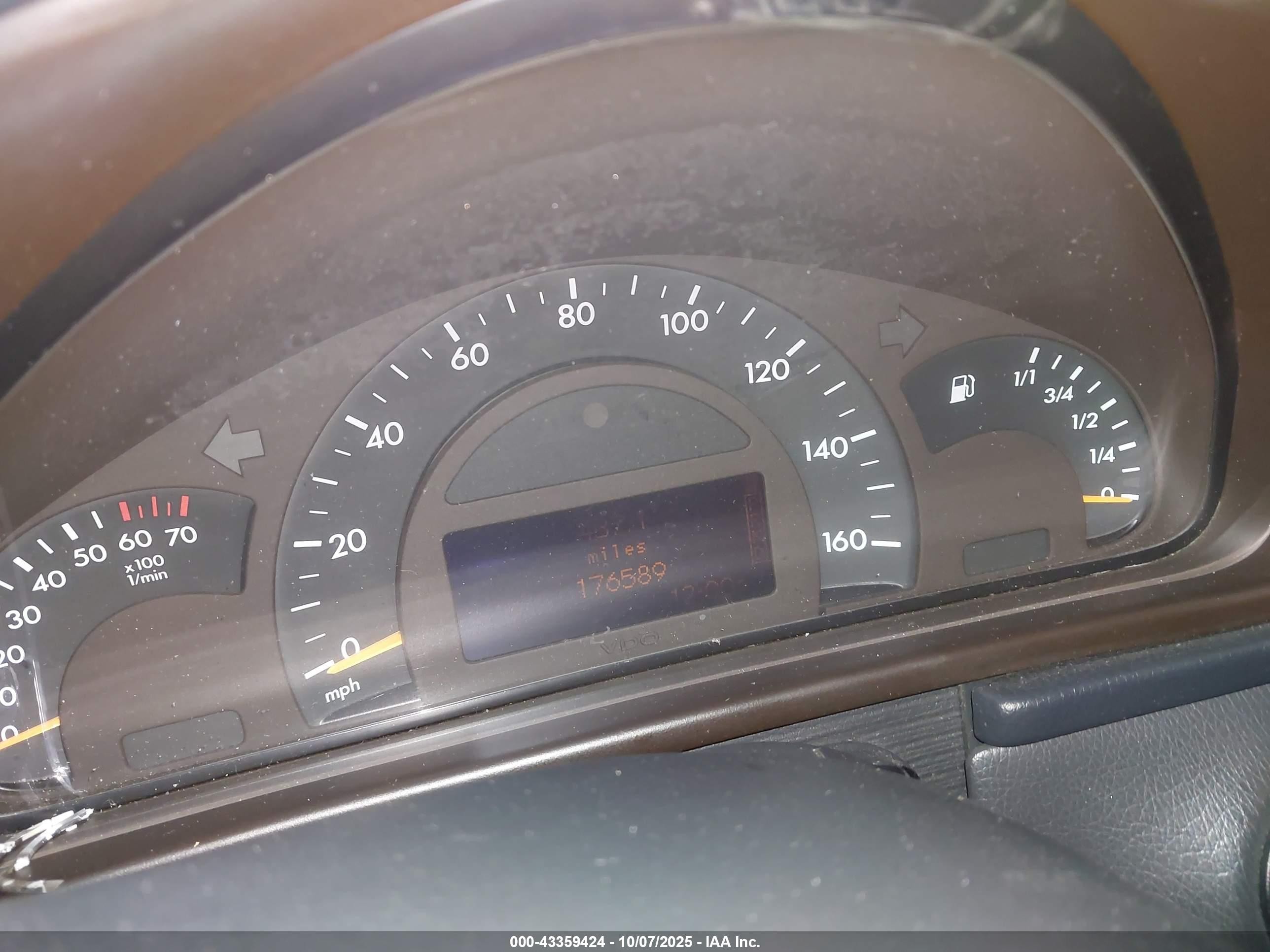 2001 Mercedes-benz C 320   Gray vin: WDBRF64J51F049977