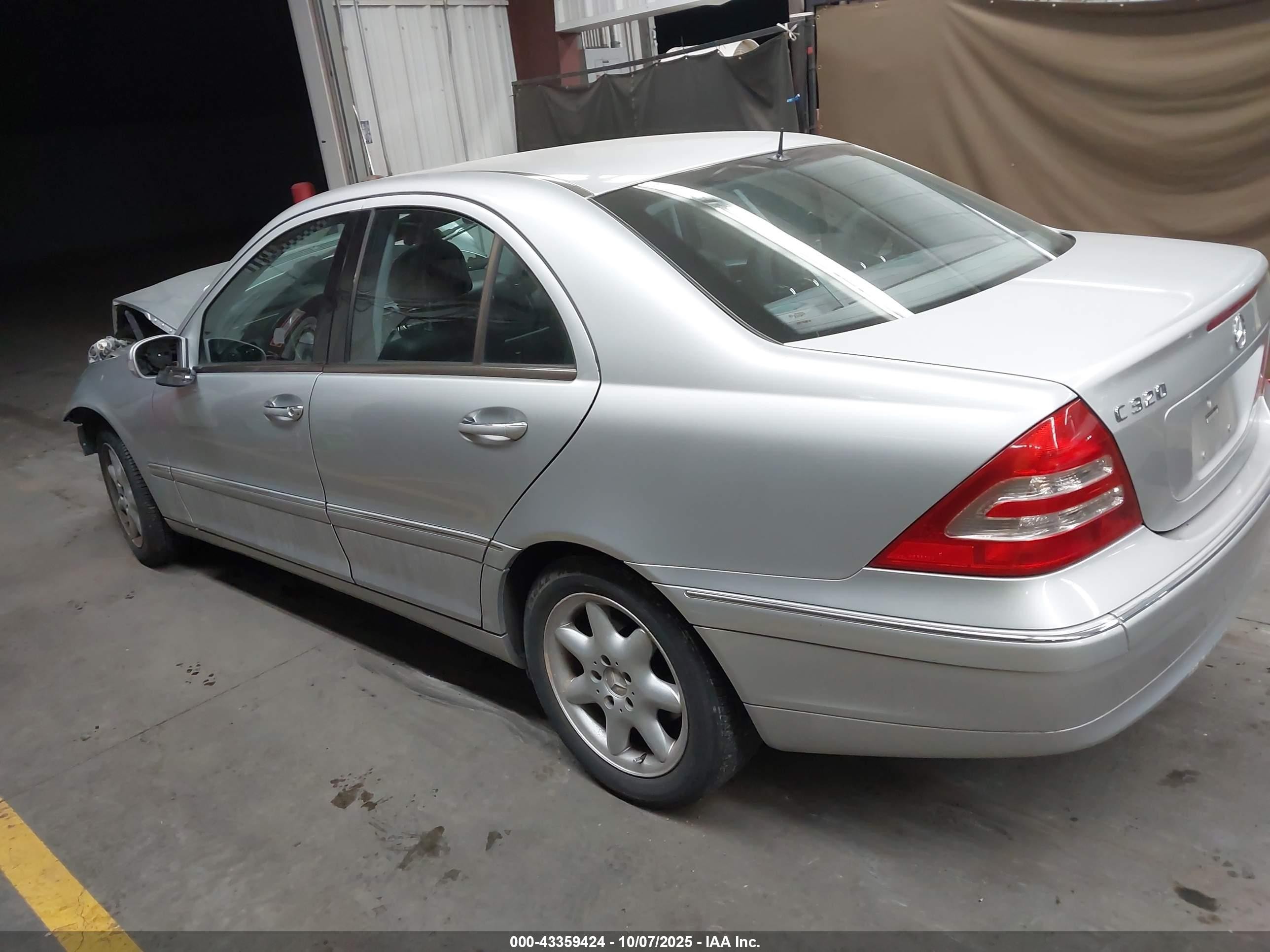 2001 Mercedes-benz C 320   Gray vin: WDBRF64J51F049977