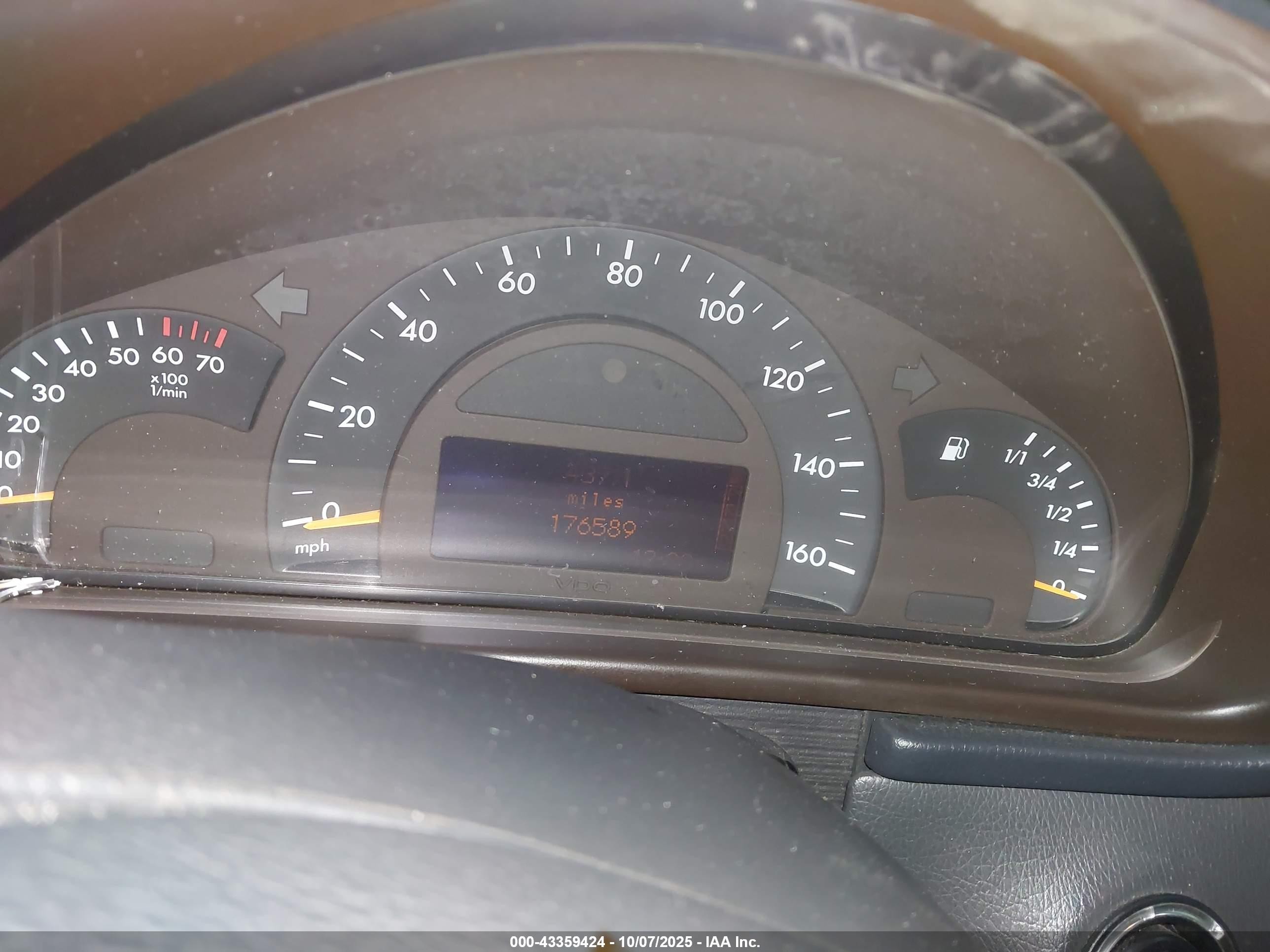2001 Mercedes-benz C 320   Gray vin: WDBRF64J51F049977