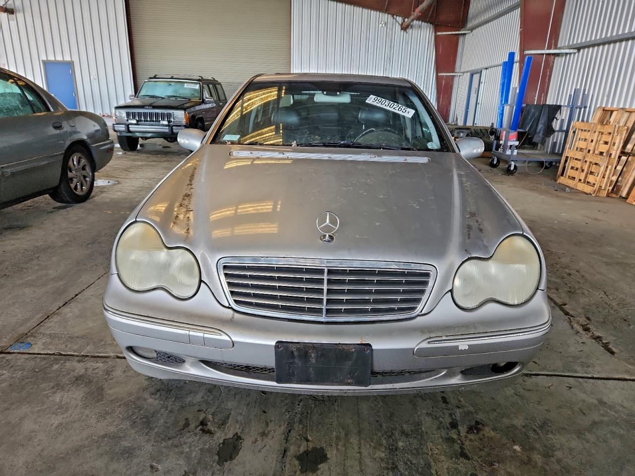 2001 Mercedes-benz C 320 Silver vin: WDBRF64J51F092330