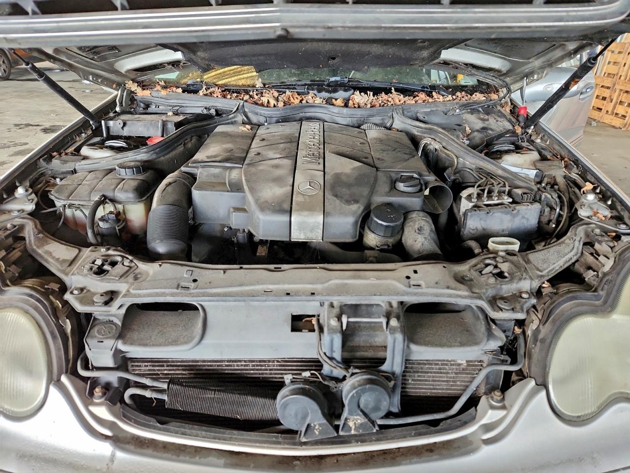 2001 Mercedes-benz C 320 Silver vin: WDBRF64J51F092330