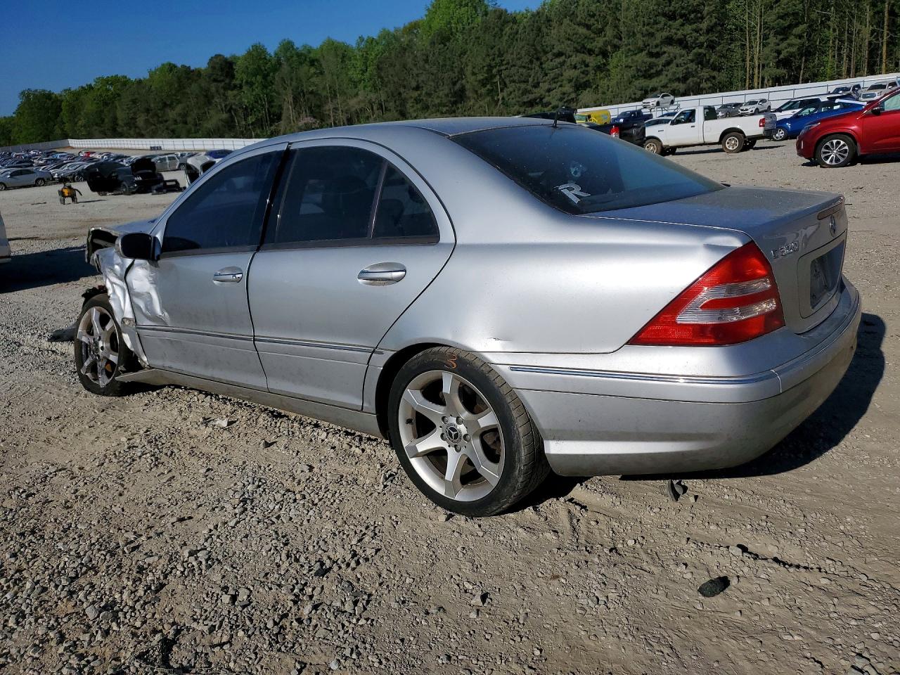 2002 Mercedes-benz C 320 Серебряный vin: WDBRF64J52E004867