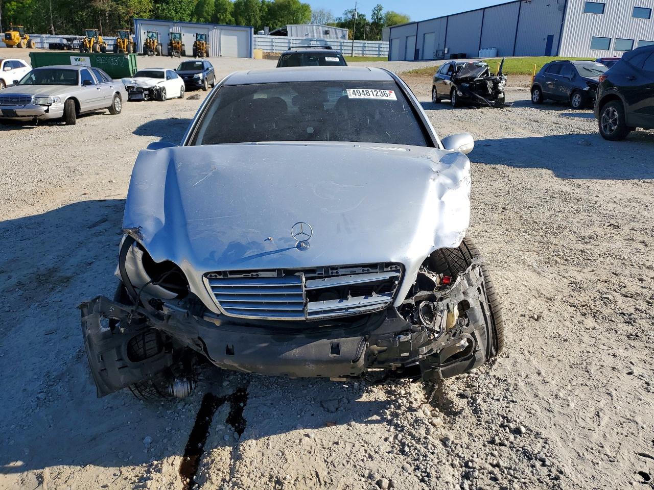 2002 Mercedes-benz C 320 Серебряный vin: WDBRF64J52E004867