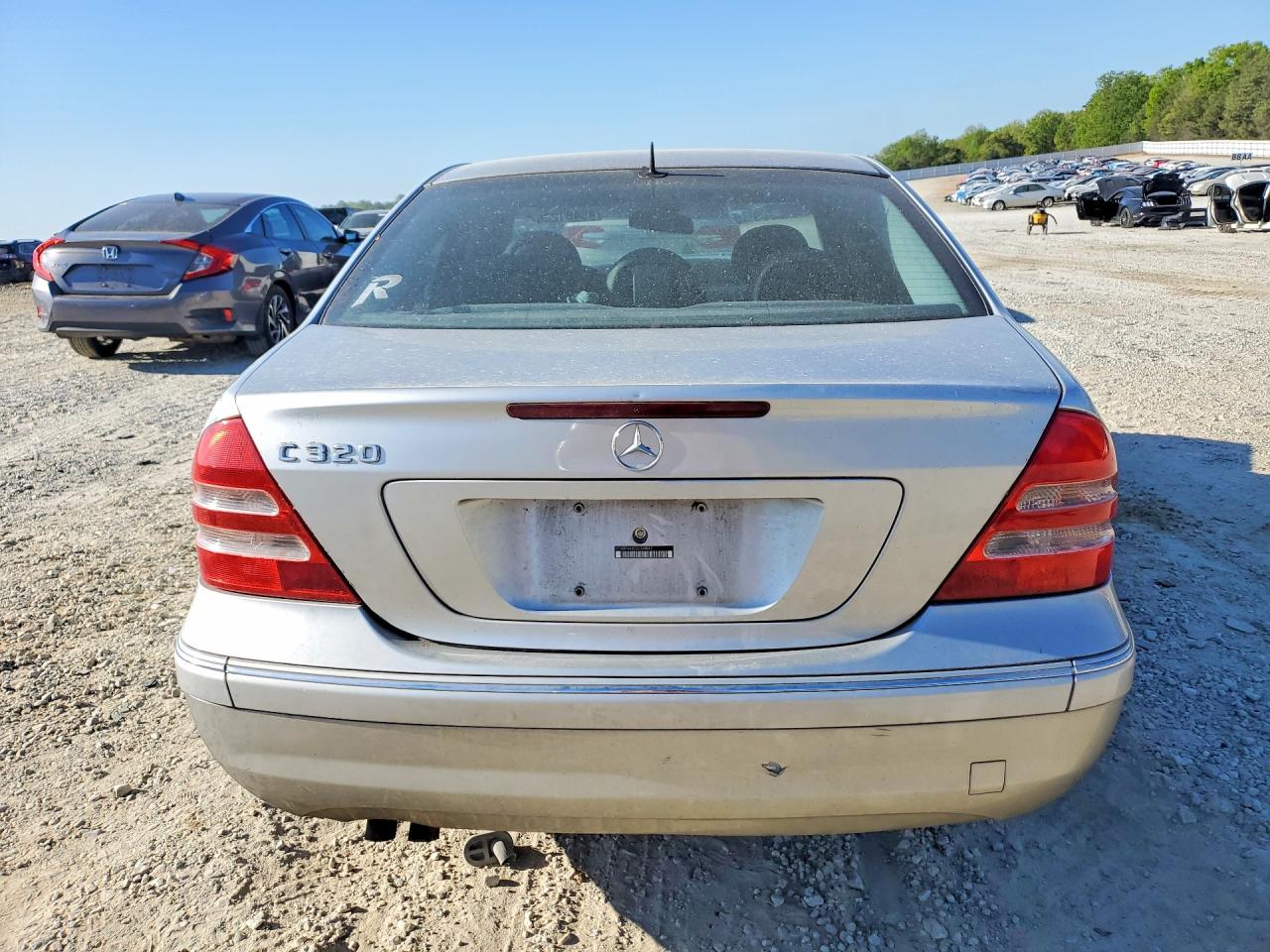 2002 Mercedes-benz C 320 Серебряный vin: WDBRF64J52E004867
