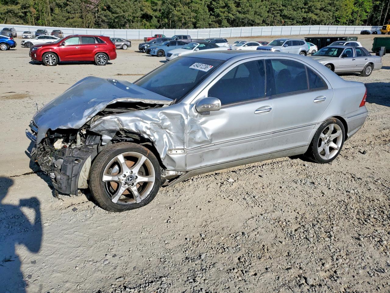 2002 Mercedes-benz C 320 Серебряный vin: WDBRF64J52E004867